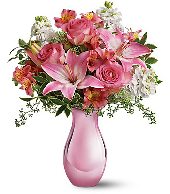 Teleflora's Pink Reflections Bouquet